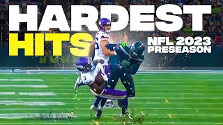 NFL 2023 Preseason | HARDEST HITS