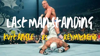 Rey Mysterio vs Kurt Angle| Last Man Standing Match |WWE 2K24
