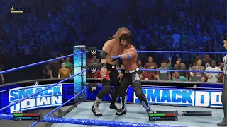 WWE 2K23　AJ styles vs Edge