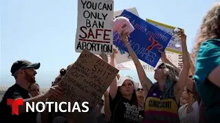 Activistas protestan tras fallo de la Corte Suprema que elimina el derecho al aborto