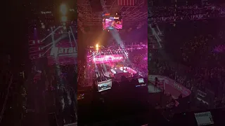 Natalya makes her entrance in Greensboro NC for WWE Main Event