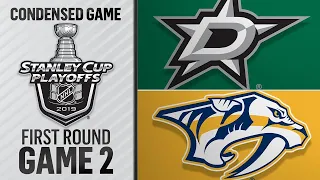 04/13/19 Condensed Game: Stars @ Predators