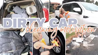 SUMMER CAR DEEP CLEAN | MESSY CAR CLEAN WITH ME | MOM OF 4 SUV DEEP CLEAN | CAR CLEANING 2022
