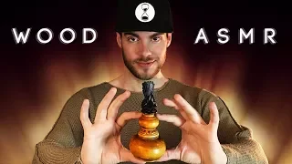 ASMR WOOD TRIGGERS - Tapping. Scratching. Carving.