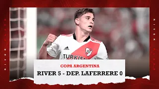 Los cinco goles de River a Laferrere 🔥