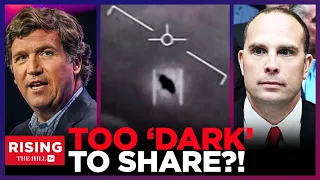 Tucker Carlson On UFOs: TOO DARK TO SHARE; Grusch: Gov't Has KILLED PEOPLE For Trying To Go Public
