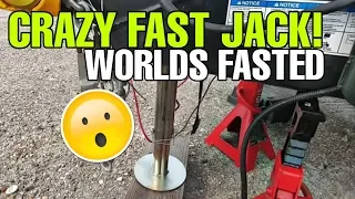 Crazy fast and strong Electric Tongue Jack! Check out the new Ultra-Fab 4000 and 5500 Phoenix!
