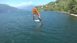 Prima uscita in Foil windsurf