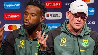 Jacques Nienaber explains why Springboks have gone for a 7-1 split in the Rugby World Cup Final