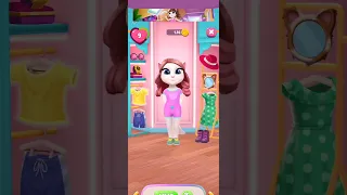 My talking Angela 2 gameplay || Angela makeup|| talking Angela dressup||