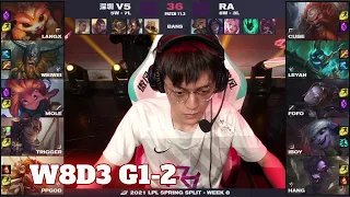 RA vs V5 - Game 2 | Week 8 Day 3 LPL Spring 2021 | Rare Atom vs Victory Five G2