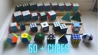 [April 2020] Rubik's Cube collection | 50+ cubes