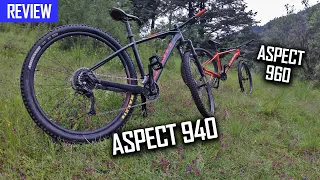 Bicicletas para iniciarse en el ciclismo de montaña | SCOTT ASPECT 940 y 960