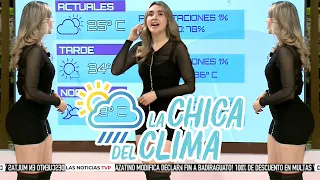 El clima de hoy con Marisol Dovala 😍 || La chica del clima TVP