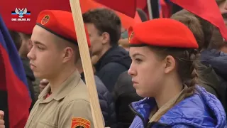 [2018] Donetsk Anthem "Be glorious, oh Republic" | Donetsk State Flag Day