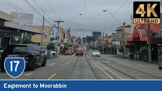 [AUS] State Route 17: EAGLEMONT to MOORABBIN (Real-Time Drive)