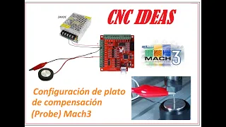 Configuración de plato de compensación (Probe) Mach3