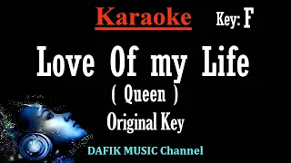 Love Of My Life (Karaoke) Queen Original Key F /Female key /Minus one/ No vocal