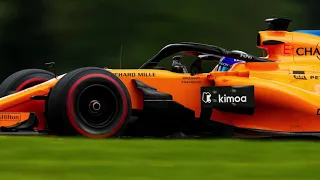 Fernando Alonso angry with "very dangerous" Kevin Magnussen on radio - F1 2018 Britain