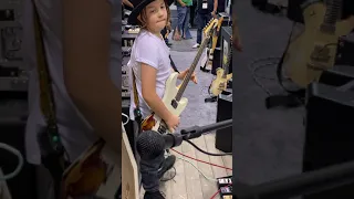 Gary Moore’s “The Loner” by young guitarist at 2020 Namm