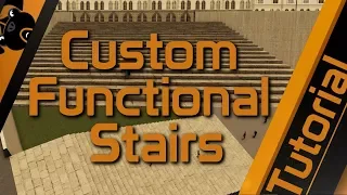 Cities: Skylines - Custom Functional Stairs! Tutorial