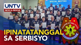 2 PNP generals at 2 colonels, inirekomenda ng 5-man advisory group na alisin na sa serbisyo