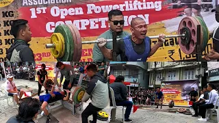 Gold in Nagaland first Open Powerlifting Competition Under 66 category