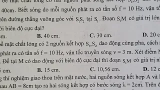 Chữa Nốt Những Câu Giao Thoa Sóng Khó Nhất