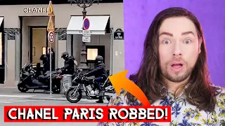 CHANEL PARIS ROBBED in Broad Daylight - Are Luxury Boutiques Still a Safe Place for Customers?