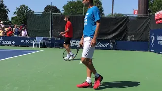Stan Wawrinka practice in Montreal for Rogers Cup 2019 | HD
