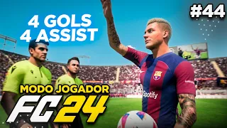 4 GOLS E 4 ASSISTENCIAS NA MESMA PARTIDA!!! MC JOGADOR EAFC 24