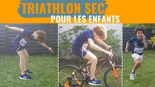 🏊‍♀🚴‍♀🏃‍♂ Triathlon à Sec pour s'amuser avec ses enfants