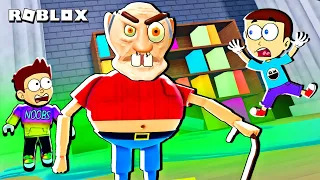 Roblox Escape Evil Grandpa Obby | Shiva and Kanzo Gameplay