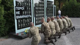 Вшанування загиблих захисників України у Дніпрі