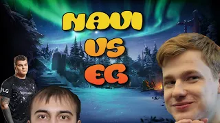 АЙСБЕРГ,ФЛАЙ И КИЧ КОММЕНТИРУЮТ МАЖОР I NAVI vs EG I Вторая карта