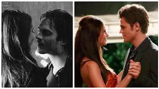 Damon and Elena & Stefan грустный дэнс