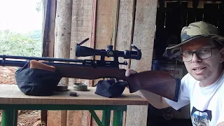 GAMO COYOTE 5,5 EM TESTES NO CANAL