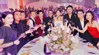 Toàn cảnh đám cưới Puka - Gin Tuấn Kiệt tại TPHCM: Trấn Thành, Trường Giang và cả showbiz đi ăn cưới