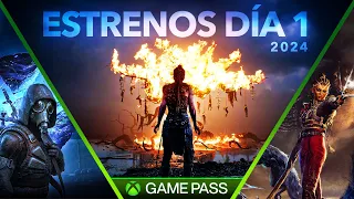 TOP 15 PRÓXIMOS JUEGOS DÍA 1 en XBOX GAME PASS 2024 ✅