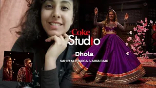 Tunisian Reaction to Dhola | Coke Studio Sn. 12 |Sahir Ali Bagga & Aima Baig | Hana