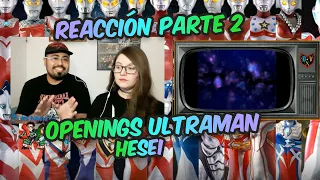 Reacción Ultraman Openings Part 2/3 | Heisei Era | Tokufrikerz N.E.