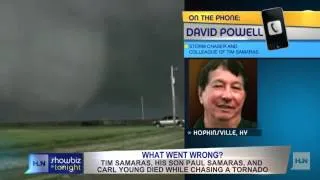 TV's âStorm Chaserâ stars killed in tornado