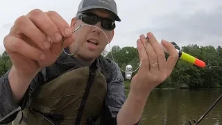 River Fishing for Catfish with Floats - Multi species slam on Mystery River