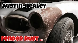 '65 AUSTIN-HEALEY 3000 l FENDER RUST......