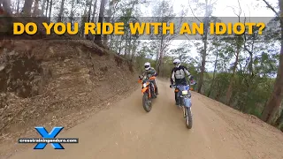 How to avoid riding with idiots︱Cross Training Adventure