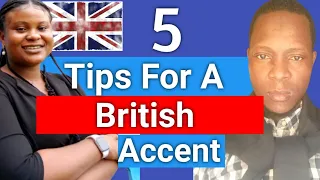 LEARN THESE 5 SOUNDS AND TIPS FOR  A PERFECT BRITISH ACCENT | RP ACCENT|