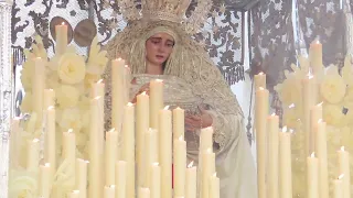 Virgen de la Paz por C/ Tetuán...S.S. de Sevilla 2023. 4K.