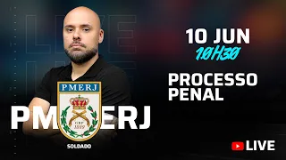 Live #224 - PMERJ Soldado - Processo Penal - Direto ao Ponto - Prof. Thiago Brandão
