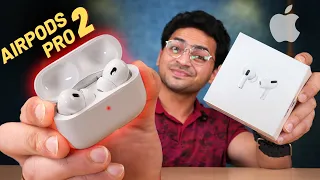 Apple AirPods Pro 2 Unboxing & Review - Best In Class ANC 🤩 | Dolby Atmos 🤯