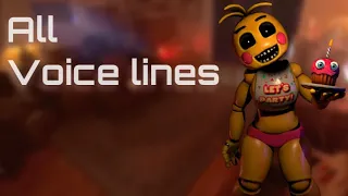 Toy Chica All Voicelines (with subtitles)